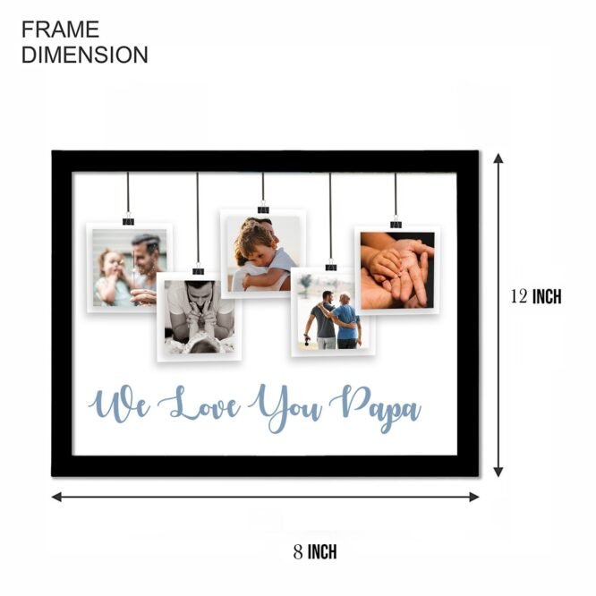 Customized We Love You Dad Frame - Image 2